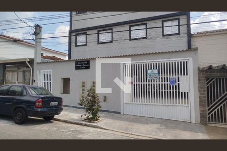 Fachada de apartamento para alugar com 2 quartos, 45m² em Santa Maria, Santo André