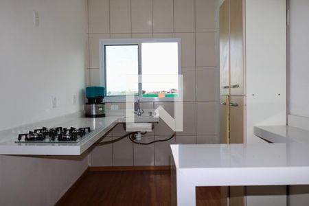 Cozinha de apartamento para alugar com 2 quartos, 45m² em Santa Maria, Santo André