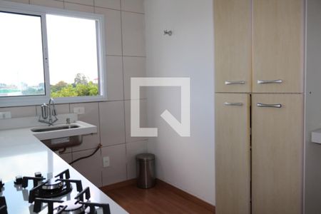 Cozinha de apartamento para alugar com 2 quartos, 45m² em Santa Maria, Santo André
