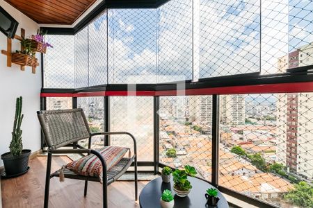 Varanda de apartamento à venda com 3 quartos, 108m² em Vila Carrao, São Paulo