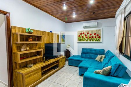 Sala de casa para alugar com 4 quartos, 190m² em Guilhermina, Praia Grande