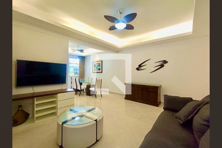 Sala de apartamento para alugar com 3 quartos, 122m² em Leblon, Rio de Janeiro