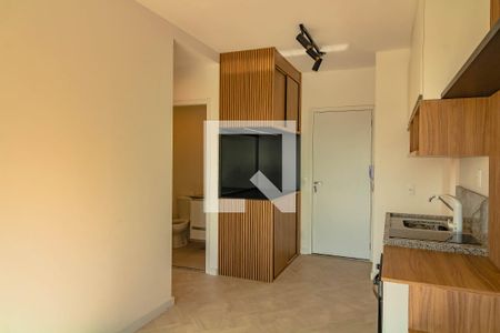 Sala/Cozinha de apartamento para alugar com 1 quarto, 34m² em Vila Clementino, São Paulo