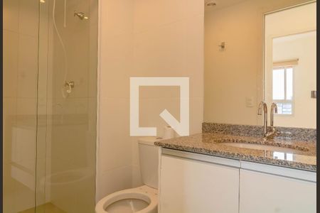 Banheiro  de apartamento para alugar com 1 quarto, 34m² em Vila Clementino, São Paulo