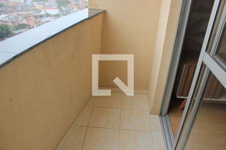 Varanda da Sala de apartamento para alugar com 2 quartos, 57m² em Vila Milton, Guarulhos