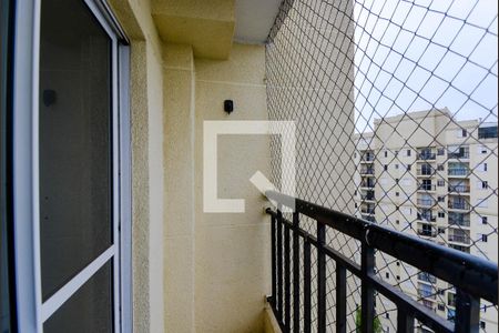 Varanda da Sala de apartamento para alugar com 3 quartos, 59m² em Jardim Albertina, Guarulhos