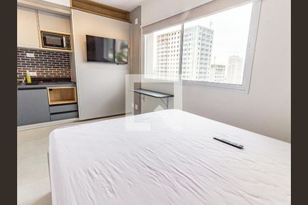 Quarto/Cozinha de apartamento para alugar com 1 quarto, 21m² em Belenzinho, São Paulo