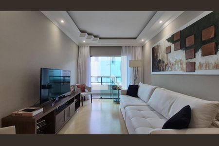 Sala  de casa à venda com 3 quartos, 104m² em Vila Alzira, Santo André