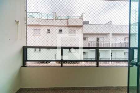 Varanda da Sala de apartamento à venda com 3 quartos, 104m² em Vila Alzira, Santo André