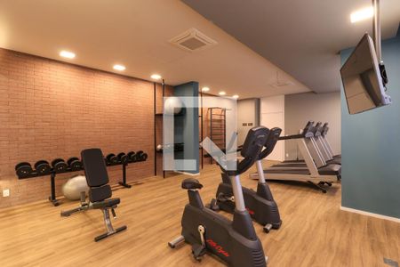Studio à venda com 25m², 1 quarto e sem vaga Studio à venda com 25m², 1 quarto e sem vagaÁrea comum - Academia
