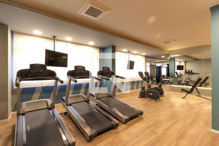 Studio à venda com 25m², 1 quarto e sem vaga Studio à venda com 25m², 1 quarto e sem vagaÁrea comum - Academia
