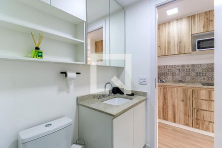 Studio à venda com 25m², 1 quarto e sem vaga Studio à venda com 25m², 1 quarto e sem vagaBanheiro
