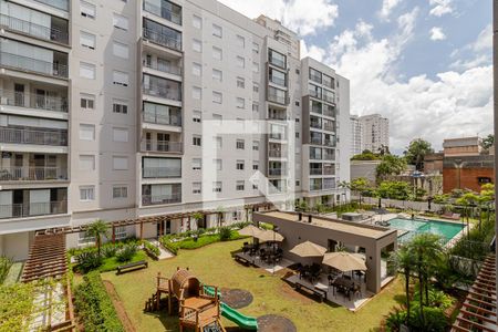 Vista da Sacada de apartamento à venda com 2 quartos, 57m² em Vila das Mercês, São Paulo