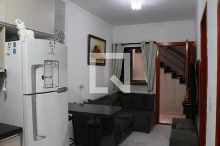 Sala/Cozinha de apartamento à venda com 2 quartos, 38m² em Vila Santa Isabel, São Paulo