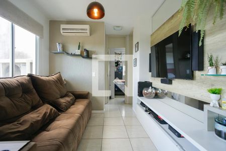 Sala de apartamento para alugar com 2 quartos, 56m² em Humaitá, Porto Alegre