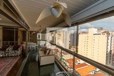 Varanda Sala de Estar  de apartamento para alugar com 5 quartos, 365m² em Cambuí, Campinas