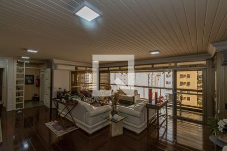 Sala de Estar  de apartamento à venda com 5 quartos, 365m² em Cambuí, Campinas