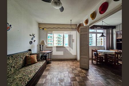 Quarto 1 de apartamento para alugar com 1 quarto, 55m² em Pitangueiras, Guarujá