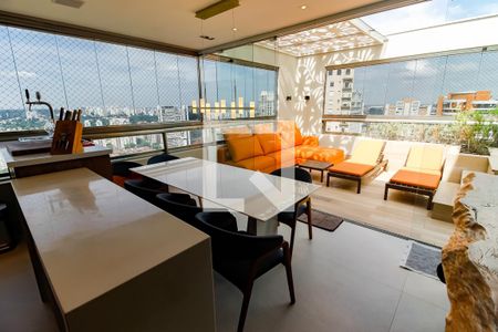Apartamento à venda com 210m², 3 quartos e 5 vagasÁrea gourmet - cobertura