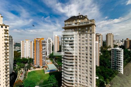 Vista da Sala de apartamento à venda com 3 quartos, 210m² em Jardim Fonte do Morumbi, São Paulo