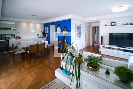 Sala de apartamento à venda com 4 quartos, 166m² em Aclimação, São Paulo