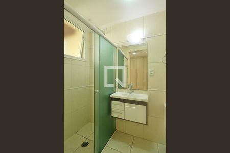 Banheiro Quarto 1 suíte de apartamento à venda com 3 quartos, 87m² em Parque das Nações, Santo André