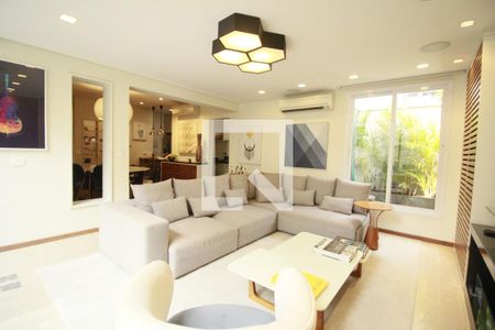 Sala de Estar de apartamento à venda com 3 quartos, 176m² em Vila Nova Conceição, São Paulo