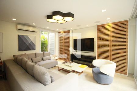 Sala de Estar de apartamento à venda com 3 quartos, 176m² em Vila Nova Conceição, São Paulo