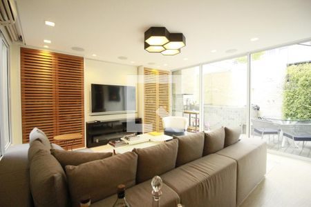 Sala de Estar de apartamento à venda com 3 quartos, 176m² em Vila Nova Conceição, São Paulo