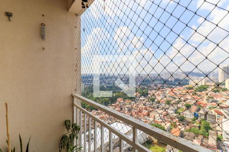 Varanda da Sala de apartamento para alugar com 2 quartos, 55m² em Jardim Iracema, São Paulo