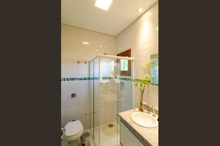 Casa de condomínio à venda com 271m², 4 quartos e 3 vagasBanheiro do Escritório