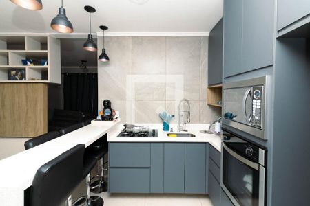 Cozinha de casa de condomínio à venda com 2 quartos, 90m² em Vila Ré, São Paulo