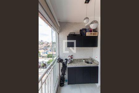 Varanda de apartamento para alugar com 2 quartos, 54m² em Vila Gustavo, São Paulo