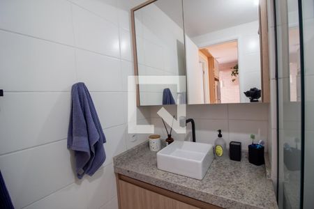 Banheiro de apartamento para alugar com 1 quarto, 26m² em Vila Buarque, São Paulo