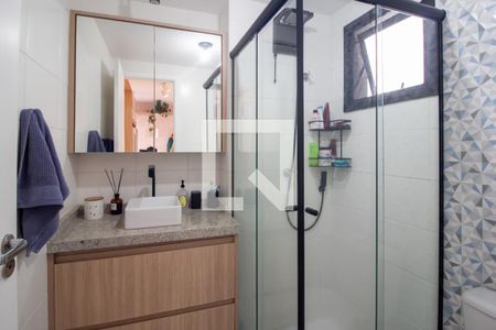 Banheiro de apartamento para alugar com 1 quarto, 26m² em Vila Buarque, São Paulo