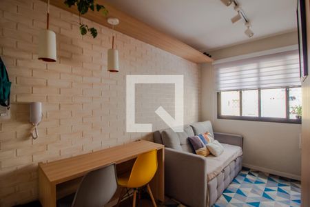 Sala de apartamento para alugar com 1 quarto, 26m² em Vila Buarque, São Paulo