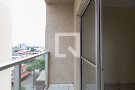 Varanda da Sala de apartamento para alugar com 2 quartos, 52m² em Jardim Santo Antônio, São Paulo