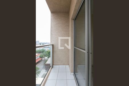 Varanda da Sala de apartamento à venda com 2 quartos, 52m² em Jardim Santo Antônio, São Paulo