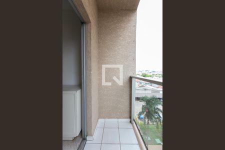 Varanda da Sala de apartamento à venda com 2 quartos, 52m² em Jardim Santo Antônio, São Paulo