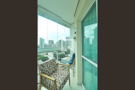 Sala - Varanda de apartamento à venda com 3 quartos, 102m² em Jardim, Santo André