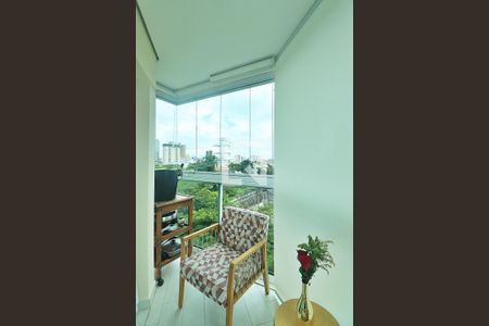 Sala - Varanda de apartamento à venda com 3 quartos, 102m² em Jardim, Santo André