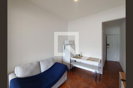 Sala de apartamento para alugar com 1 quarto, 31m² em Copacabana, Rio de Janeiro