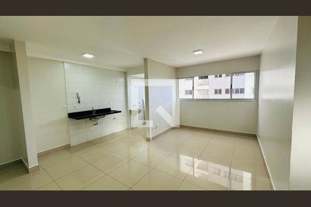 Sala de apartamento para alugar com 2 quartos, 60m² em Vila Rosa, Goiânia