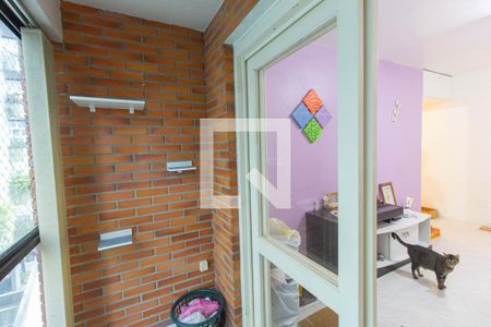 Varanda de apartamento à venda com 1 quarto, 51m² em Morro do Espelho, São Leopoldo