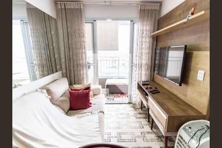 Sala/Cozinha de apartamento à venda com 1 quarto, 37m² em Brás, São Paulo