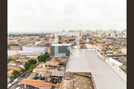 Varanda - Vista de apartamento à venda com 1 quarto, 37m² em Brás, São Paulo