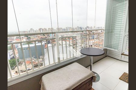 Varanda de apartamento à venda com 1 quarto, 37m² em Brás, São Paulo