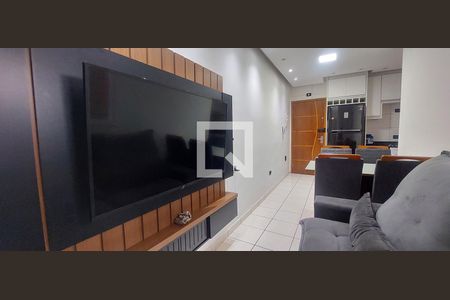 Sala de apartamento para alugar com 2 quartos, 55m² em Vila Tibiriçá, Santo André