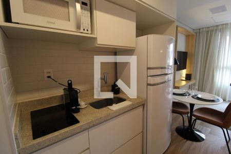 Studio à venda com 25m², 1 quarto e sem vagaCozinha Studio