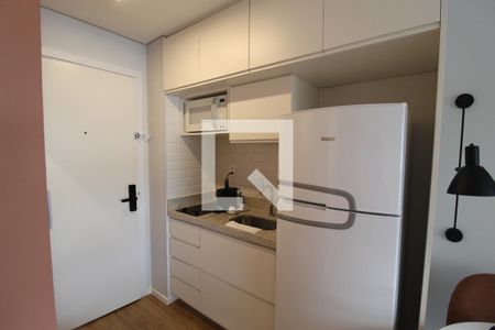Cozinha Studio de kitnet/studio à venda com 1 quarto, 25m² em Indianópolis, São Paulo
